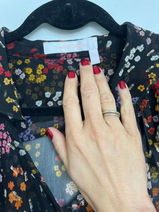 See By Chloe Silk Blouse - Picture 2 of 9